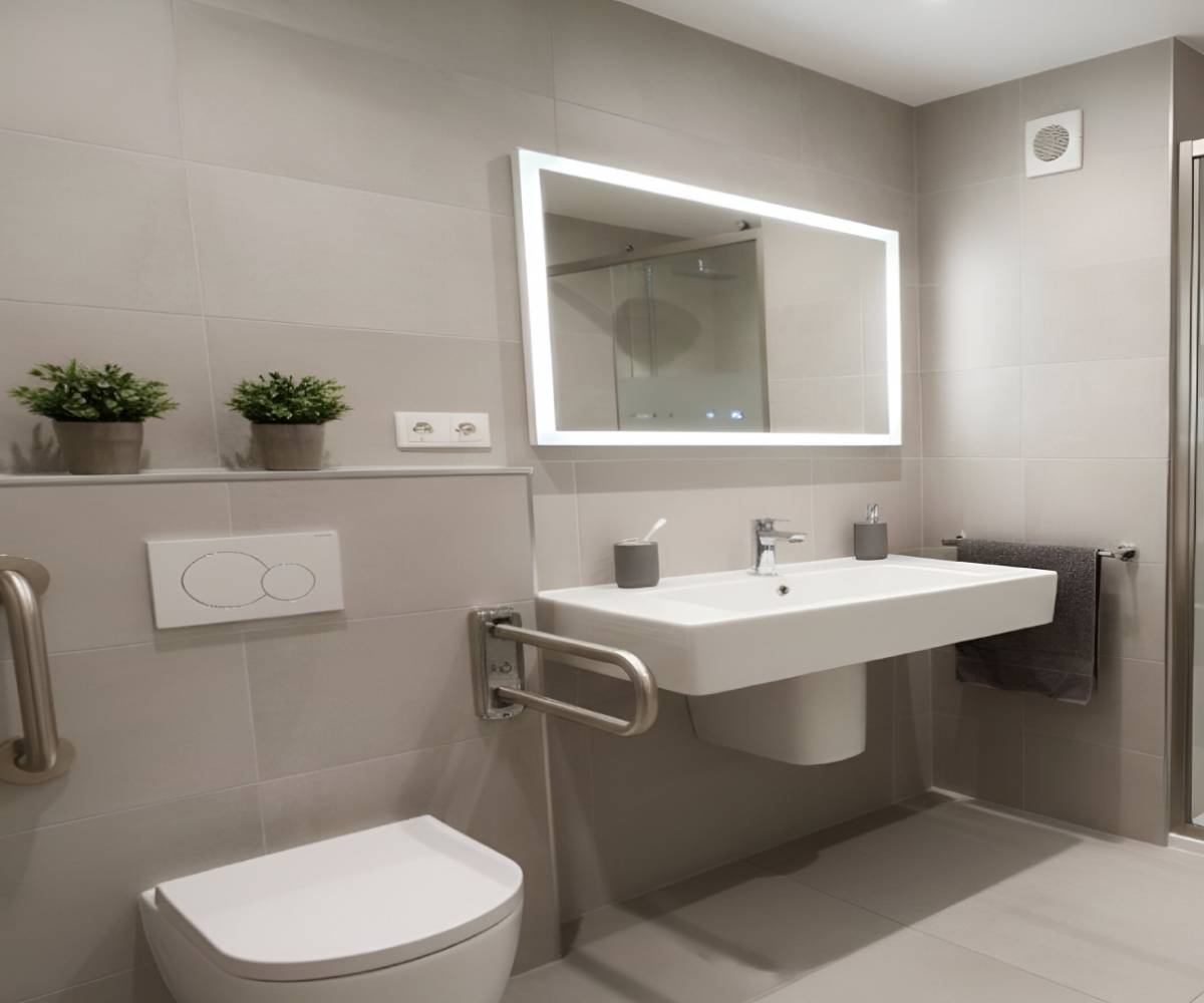 reforma baño accesible en Pamplona